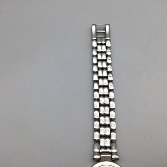 Coach Watch Women 22mm Silver Tone Swiss Made New Battery 6.5" - Picture 13 of 15